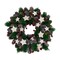 Northlight Pine Cone and Berries with Stars Artificial Christmas Wreath, 10-Inch, Unlit